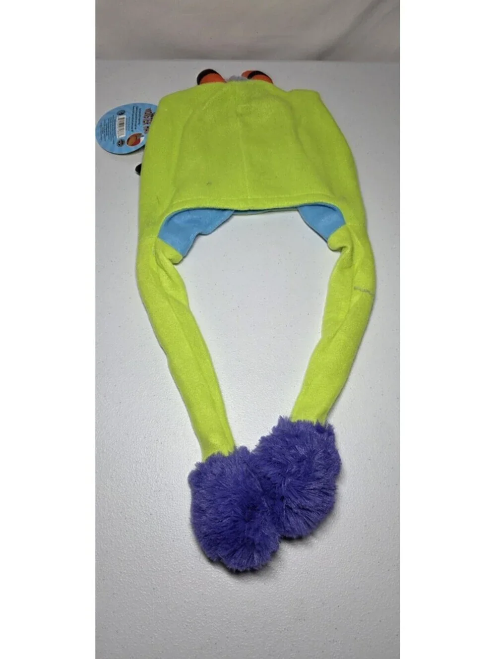 Monster Hat w/Moving Paws Ages 3+ Green One Size